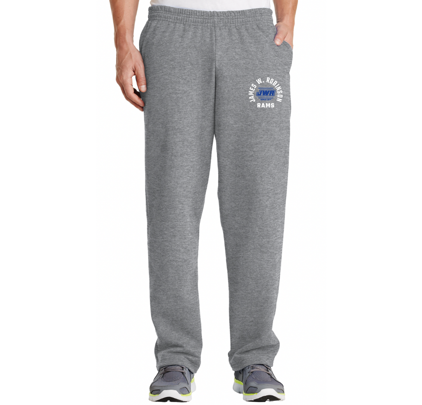 Fleece Sweatpants - Unisex Heather Grey
