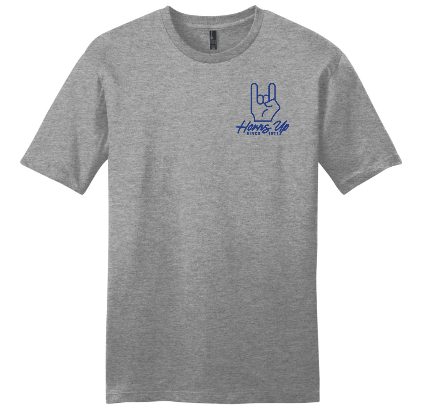 Tee - Horns Up ONLINE EXCLUSIVE (Available in Royal Blue & Heather Grey)