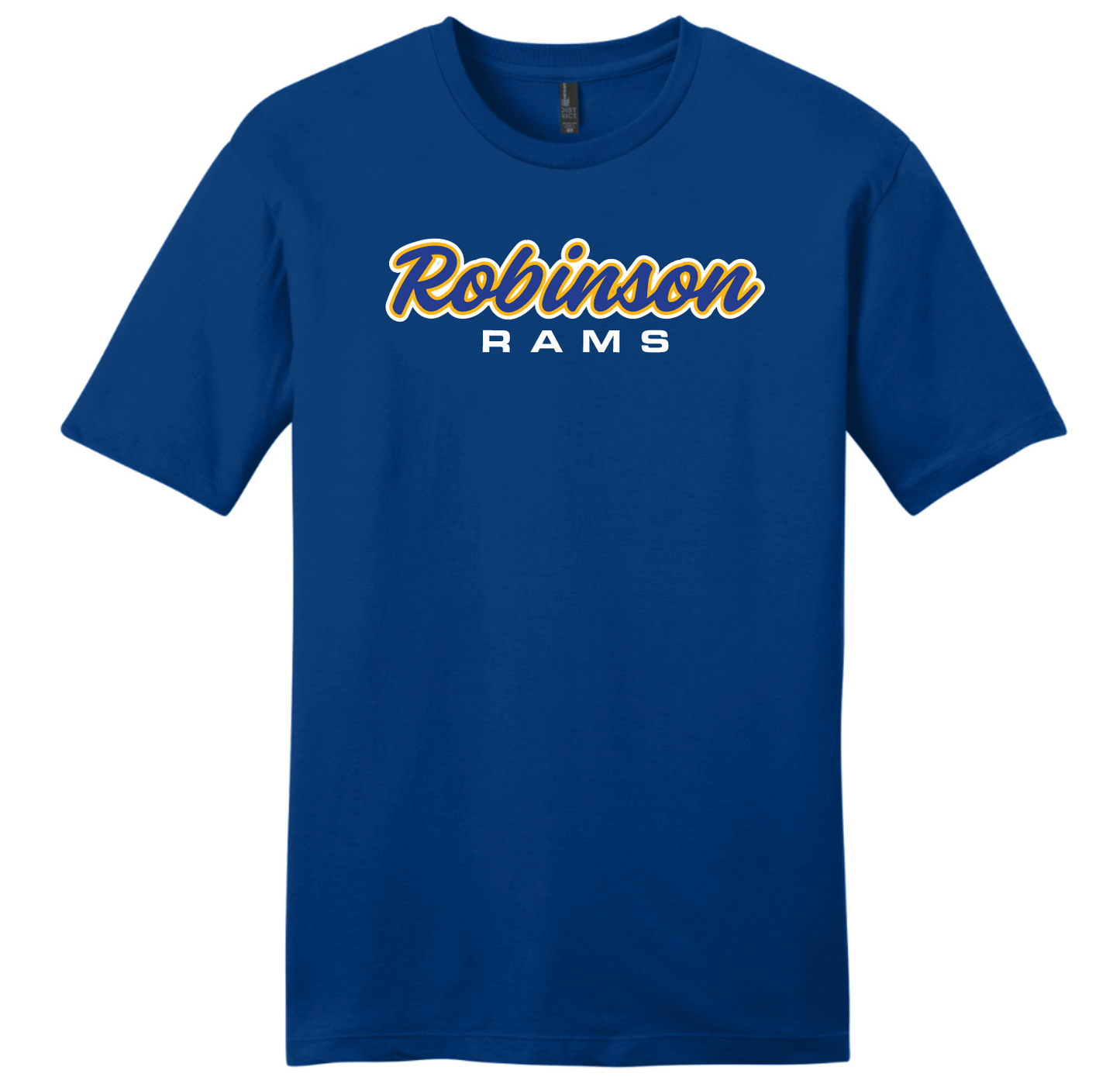 Tee - Robinson Script Royal Blue ONLINE EXCLUSIVE (Available in Royal Blue, Heather Grey, Gold & White)