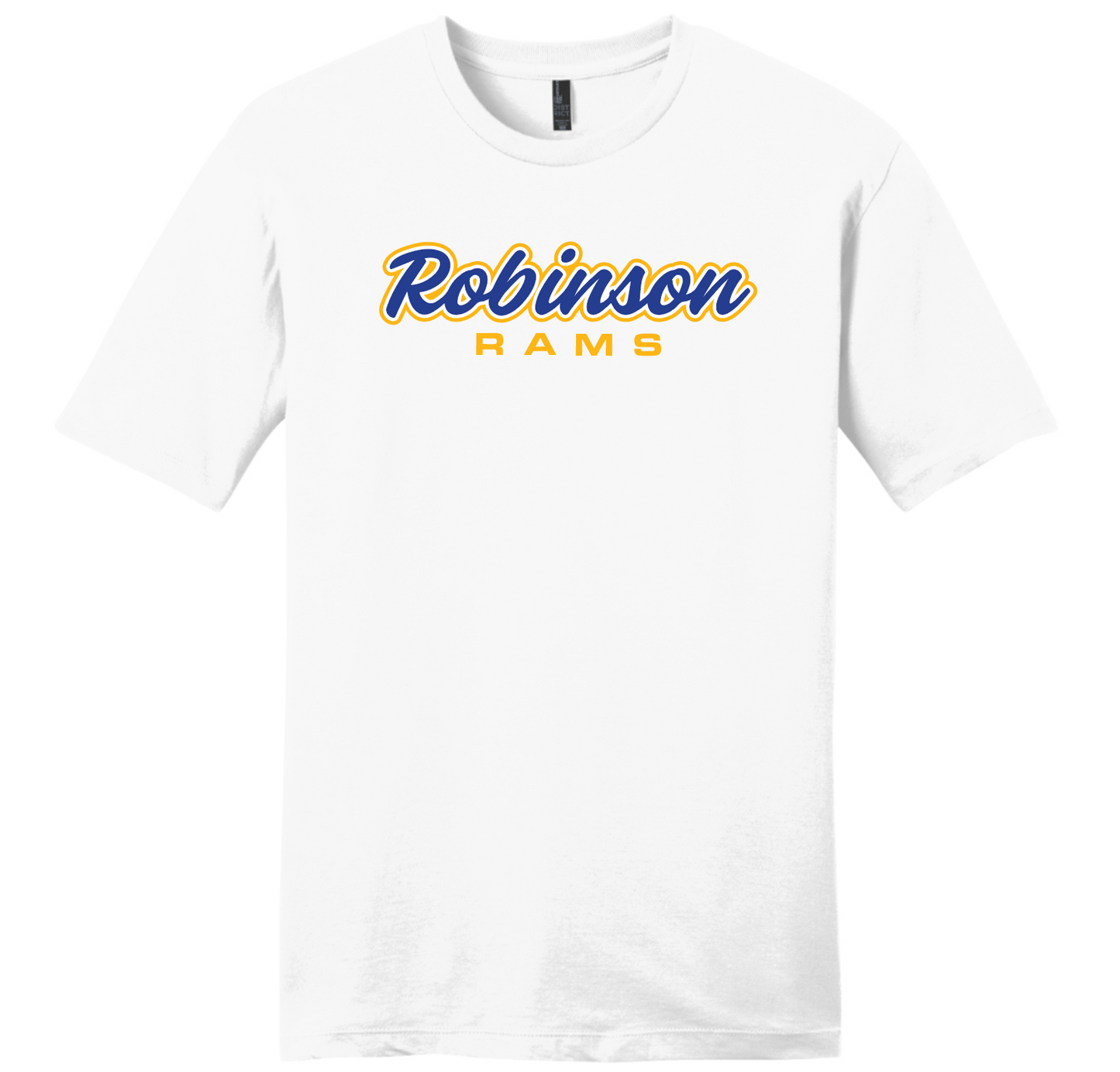 Tee - Robinson Script Royal Blue ONLINE EXCLUSIVE (Available in Royal Blue, Heather Grey, Gold & White)