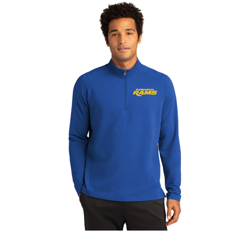 1/4 Zip Pullover - NEW Robinson Rams ONLINE EXCLUSIVE