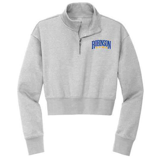 Women's Fleece 1/2 Zip - Light Heather Grey