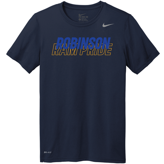 Tee - Nike Navy Blue Performance