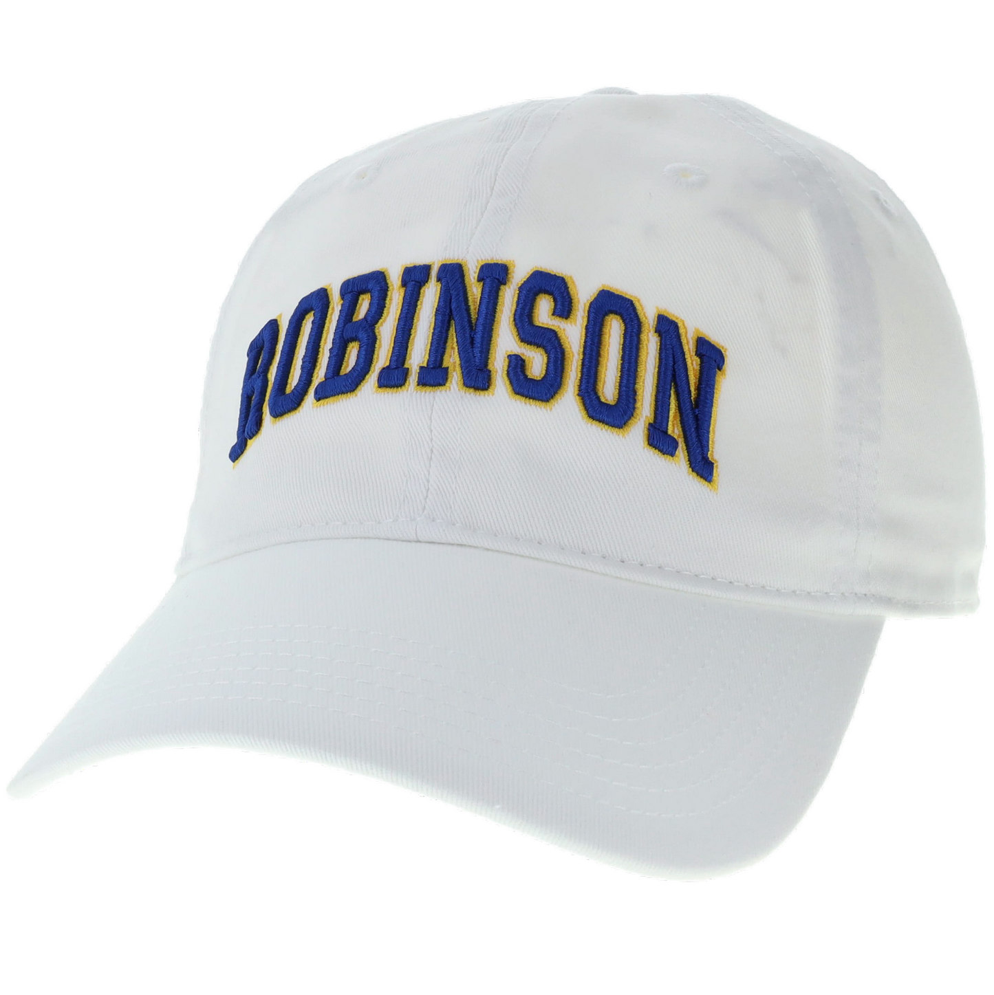 Legacy White Robinson Adjustable Hat - Raised/Foam Embroidery