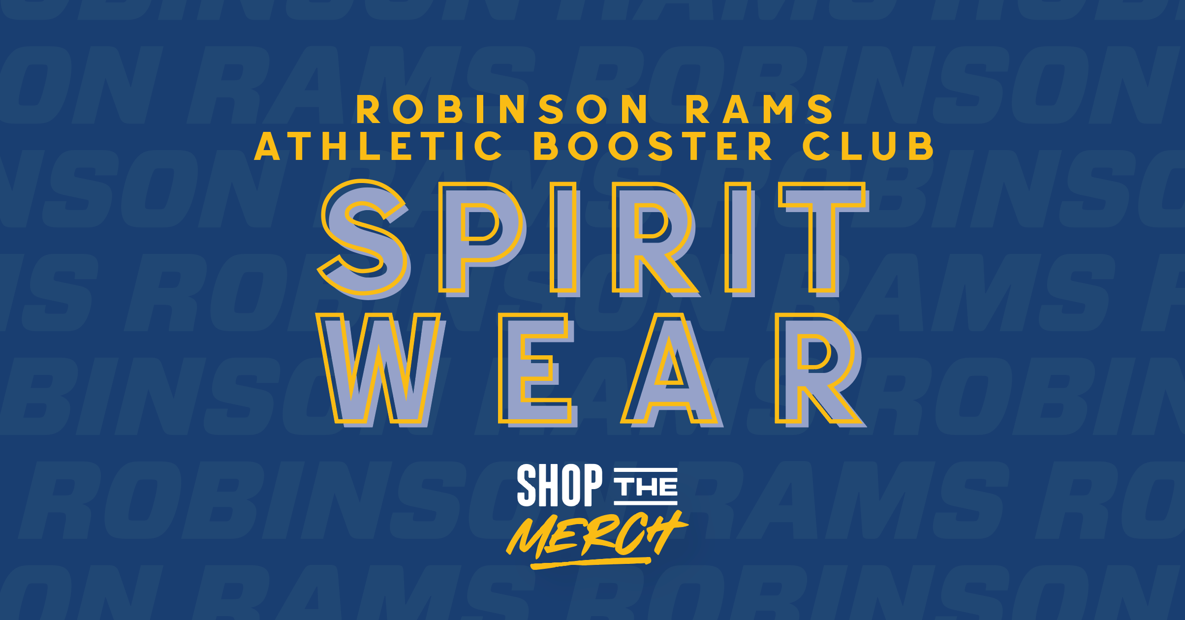 Robinson Rams Athletic Boooster Club and Spirit Wear Shop – Robinson ...