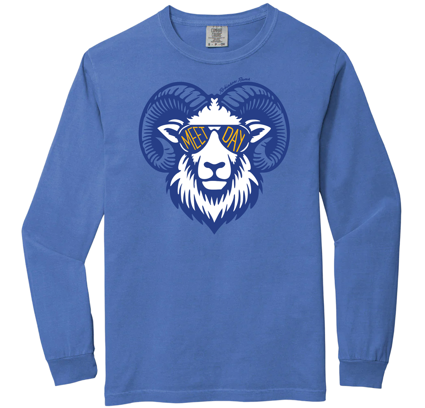 Tee - NEW Meet Day Blue (Short Sleeve & Long Sleeve)