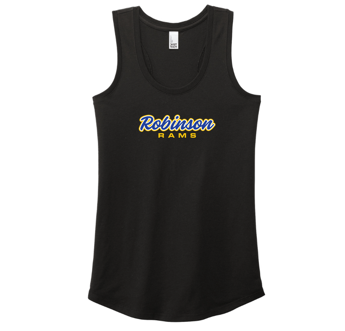 Tank - NEW Women's Racerback Robinson Rams (Available in Heather Grey & Black) ONLINE EXCLUSIVE